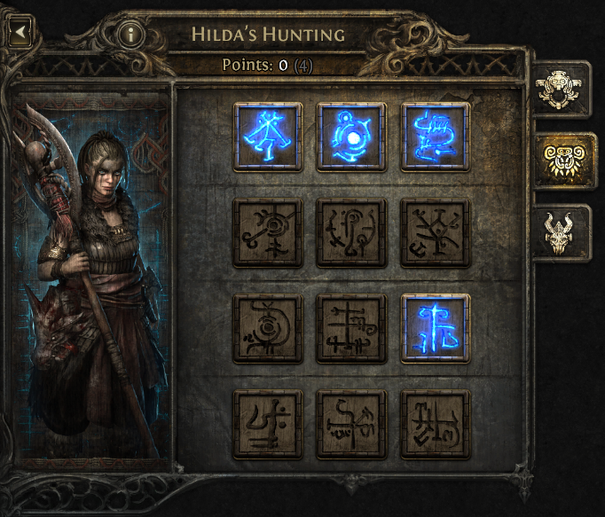 Hilda Logbook Farming atlas tree setup