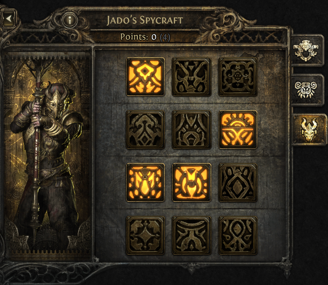 Jackpot Ritual atlas tree setup